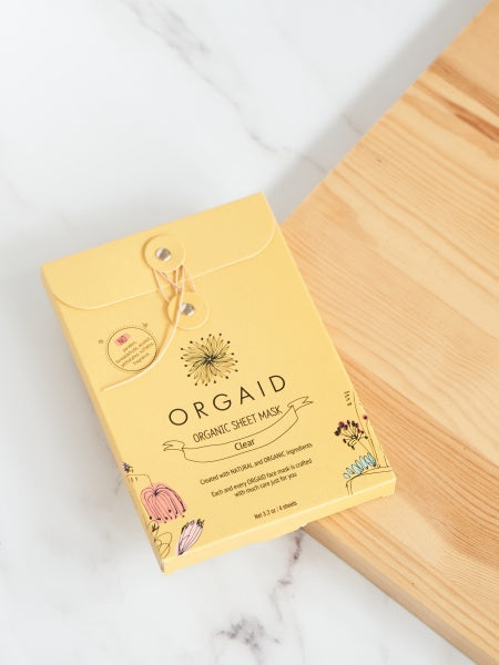 ORGAID エッセンスクリアマスク 4枚入り