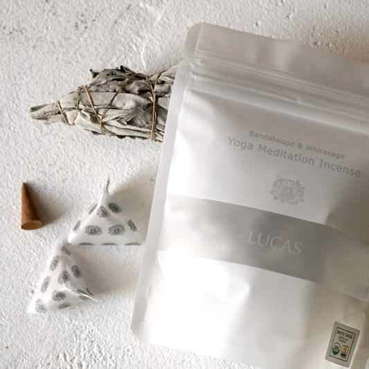 ホワイトセージ インセンス |サンダルウッド(白檀)|LIFETUNINGDAYS(ライフチューニングデイズ)|LUCAS(ルカス)|浄化香|yoga(ヨガ)|瞑想