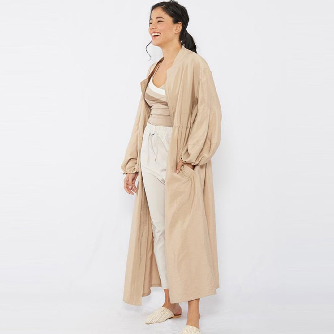 【styleboatmarket】ボリューム袖ロングブルゾン
