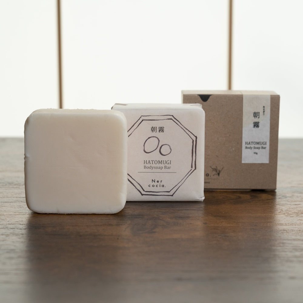HATOMUGI BODYSOAPBAR (ボディソープバー 朝霧)