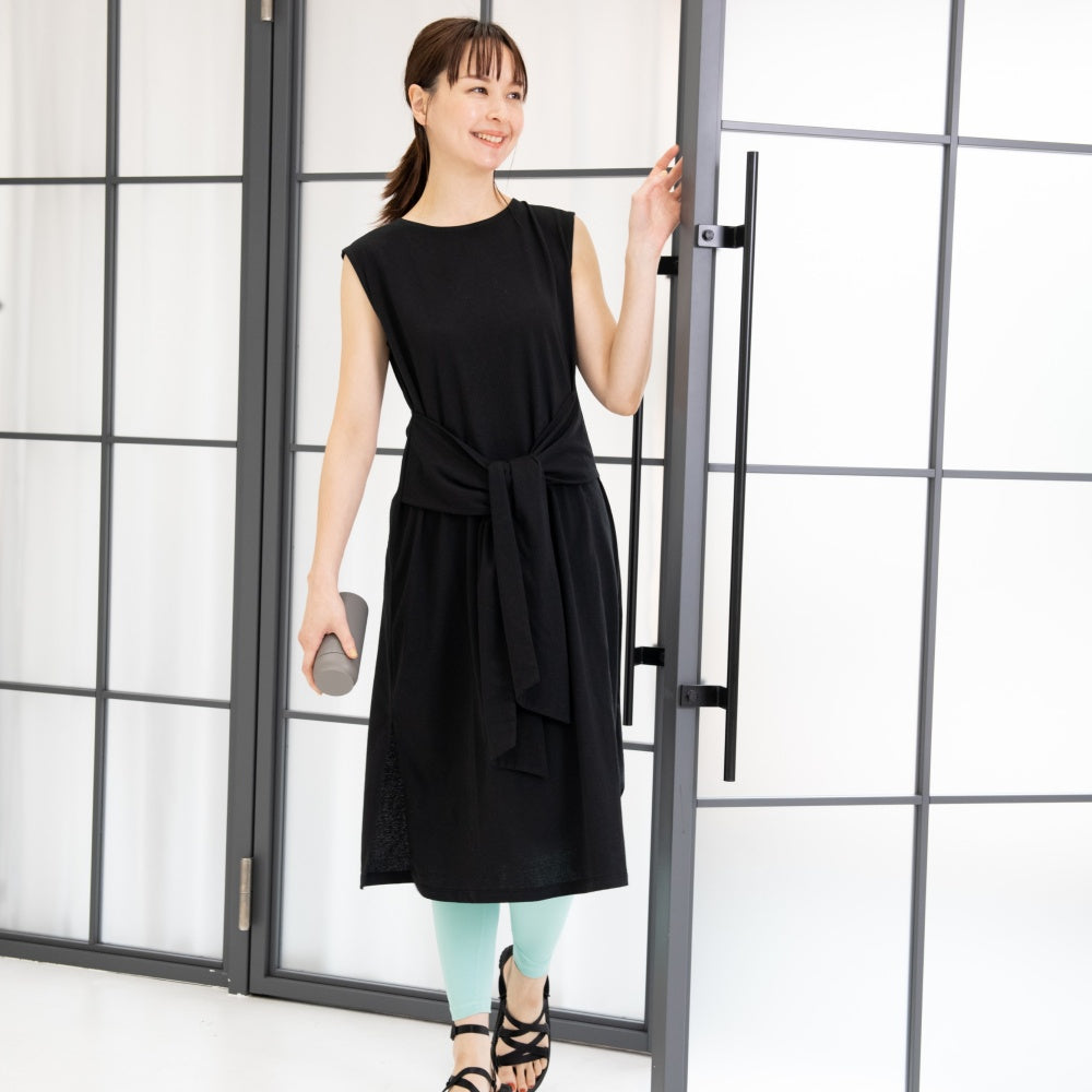 【OUTLET】リカバーノットリボンワンピース