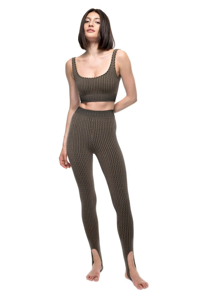 【OUTLET】Josephine Monogram Stirrup Legging