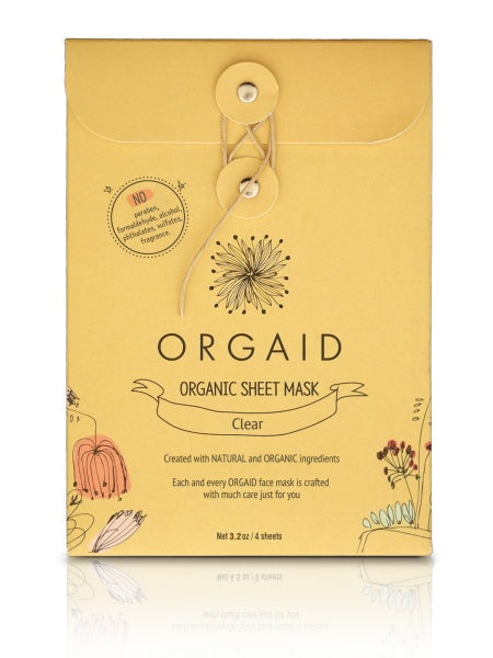 ORGAID エッセンスクリアマスク 4枚入り