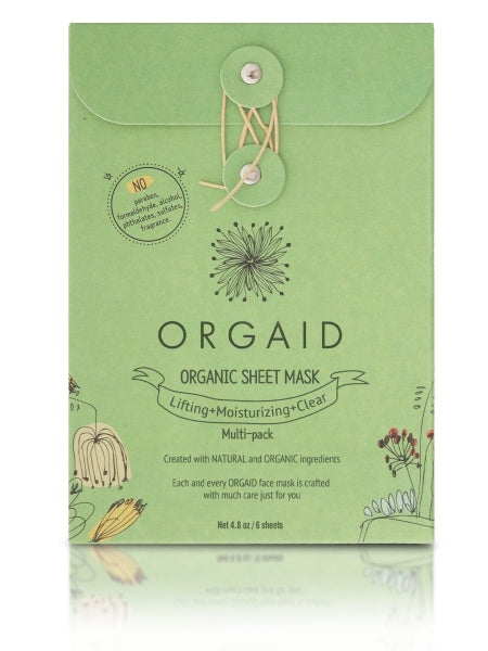ORGAID エッセンスマスク マルチパック BOX 6枚入り