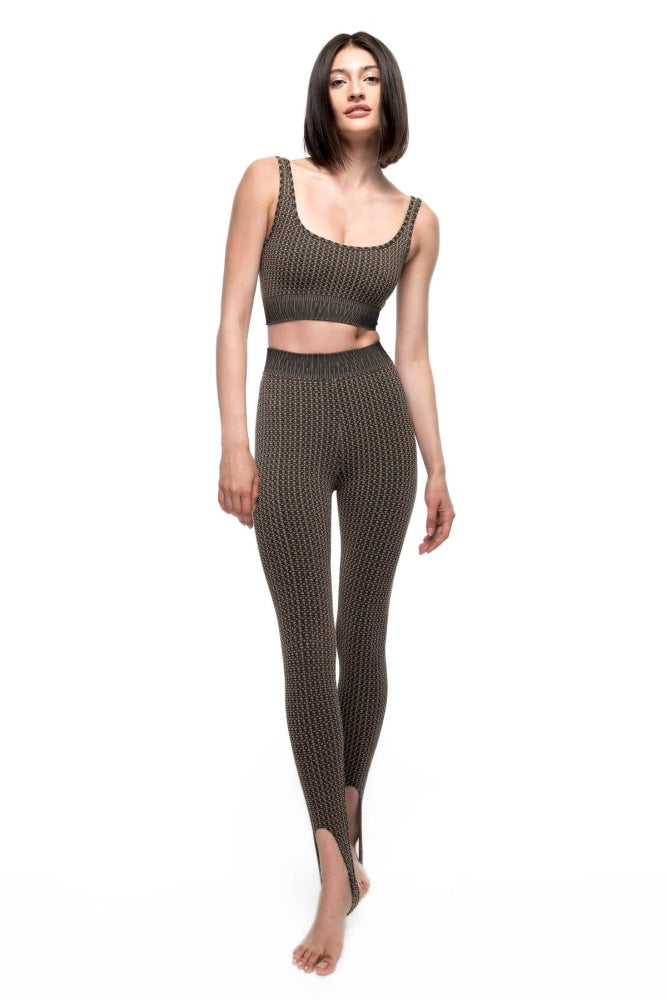 【OUTLET】Josephine Monogram Stirrup Legging