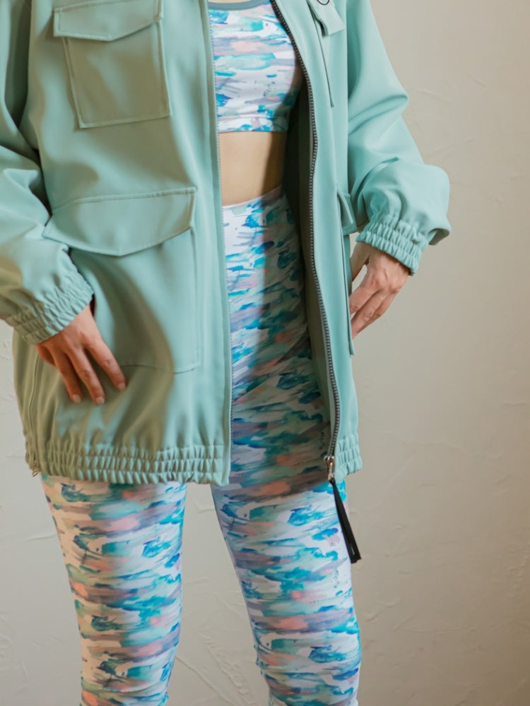 【OUTLET】ペイント柄レギンス