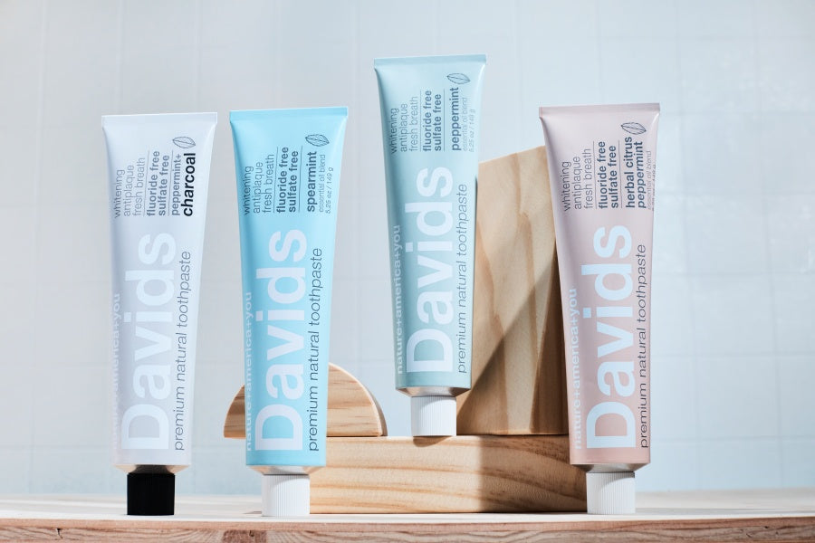 【オーラルケア】Davidsホワイトニングトゥースペースト(チャコール50g)
