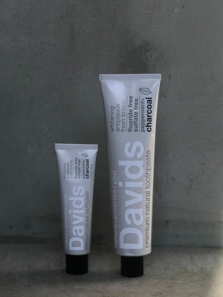 【オーラルケア】Davidsホワイトニングトゥースペースト(チャコール50g)