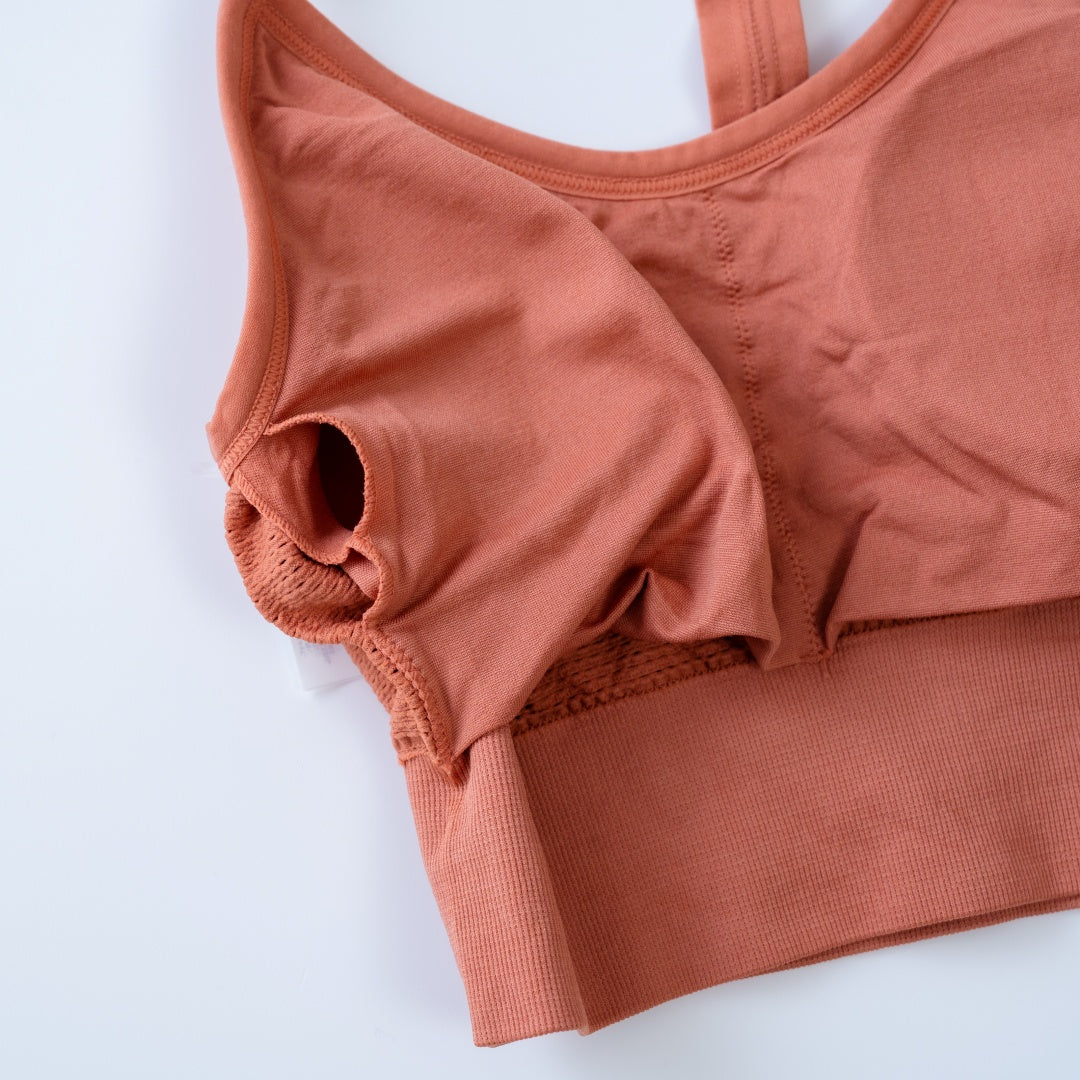 ALOALO|アロアロ|あろあろ|LIFE TUNING DAYS|ライフチューニングデイズ|LTD限定|ヨガ|ピラティス|レギンス|ブラトップ|パッド|取り外し|オレンジ