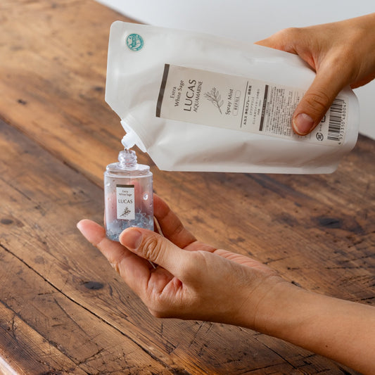 浄化スプレー詰替え用リフィル|定期購入 サブスクリプション|LUCAS(ルカス)|LIFE TUNING DAYS