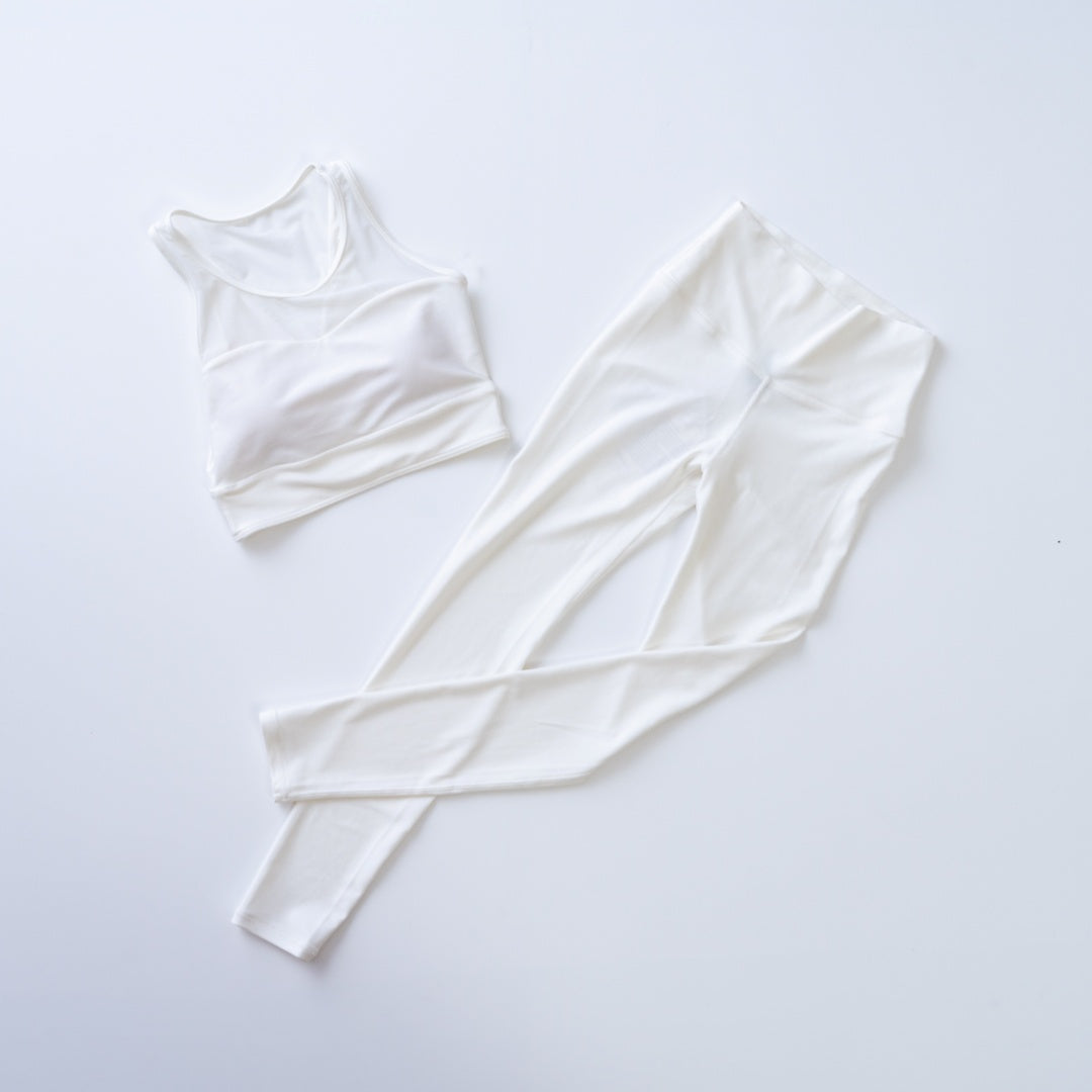 シェイプドメッシュブラ|セットアップ|ブラトップ|ヨガ|ヨガウェア|水陸両用|UVカット|MILLEBACI(ミレバーチ)|LIFE TUNING DAYS(ライフチューニングデイズ)|