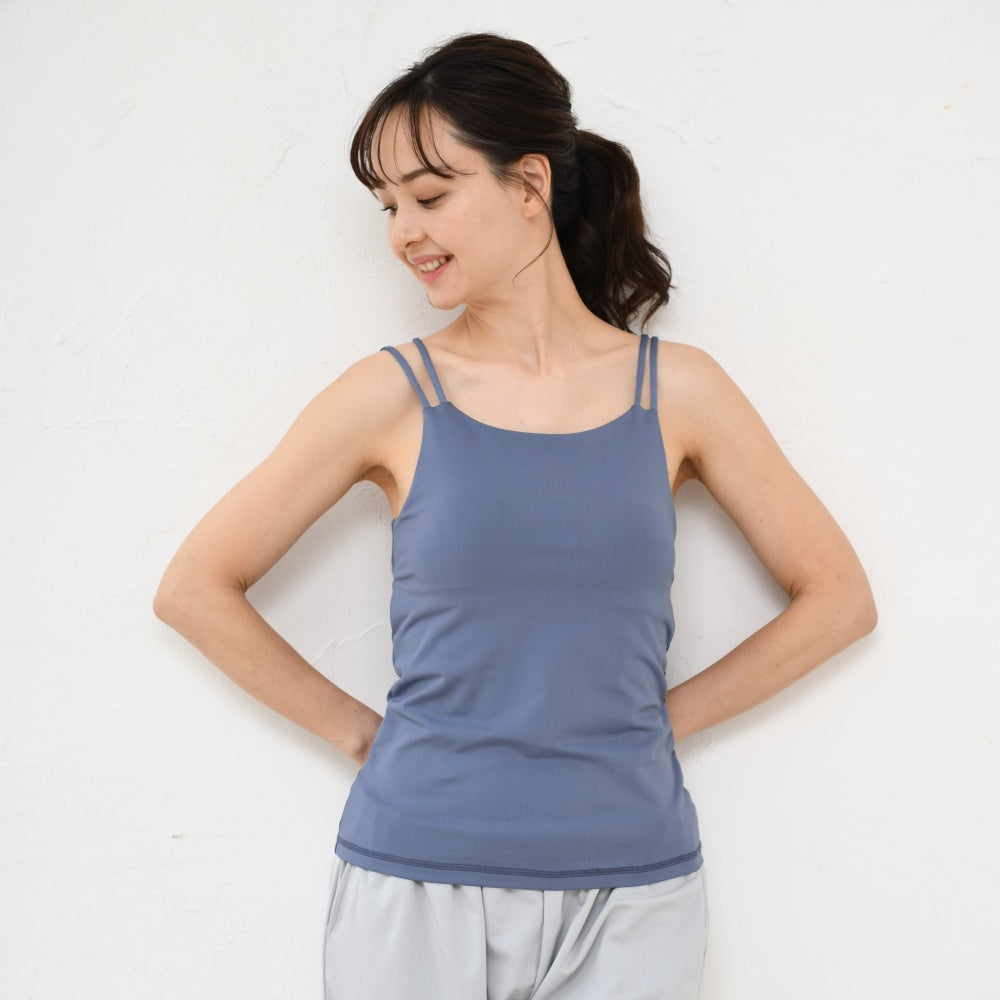 【OUTLET】Wストラップキャミ