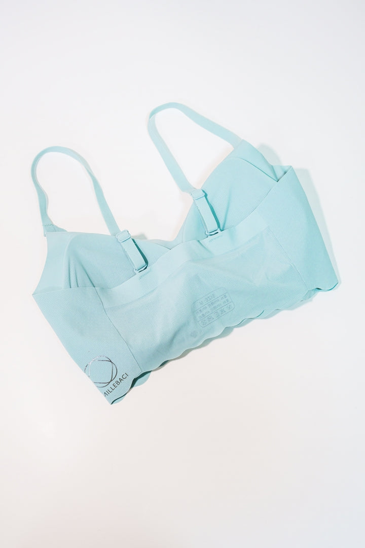 ウェイビーカットブラ|ブラ||薄型|ヨガ|ヨガウェア|ピラティス|MILLEBACI(ミレバーチ)|LIFE TUNING DAYS(ライフチューニングデイズ)|