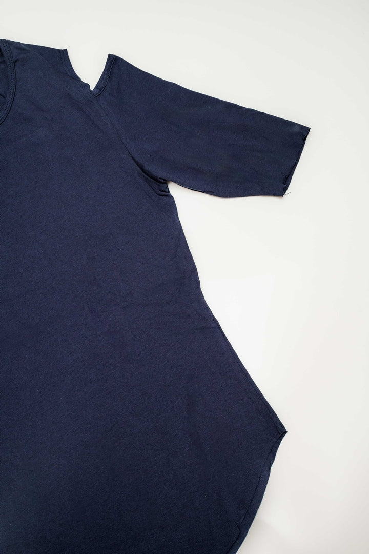 オーガニックコットンネックシェイプTシャツ|ロゴT|ヨガ|ヨガウェア|ピラティス|エレガント|アラフォー|水陸両用|UVカット|MILLEBACI(ミレバーチ)|LIFE TUNING DAYS(ライフチューニングデイズ)|