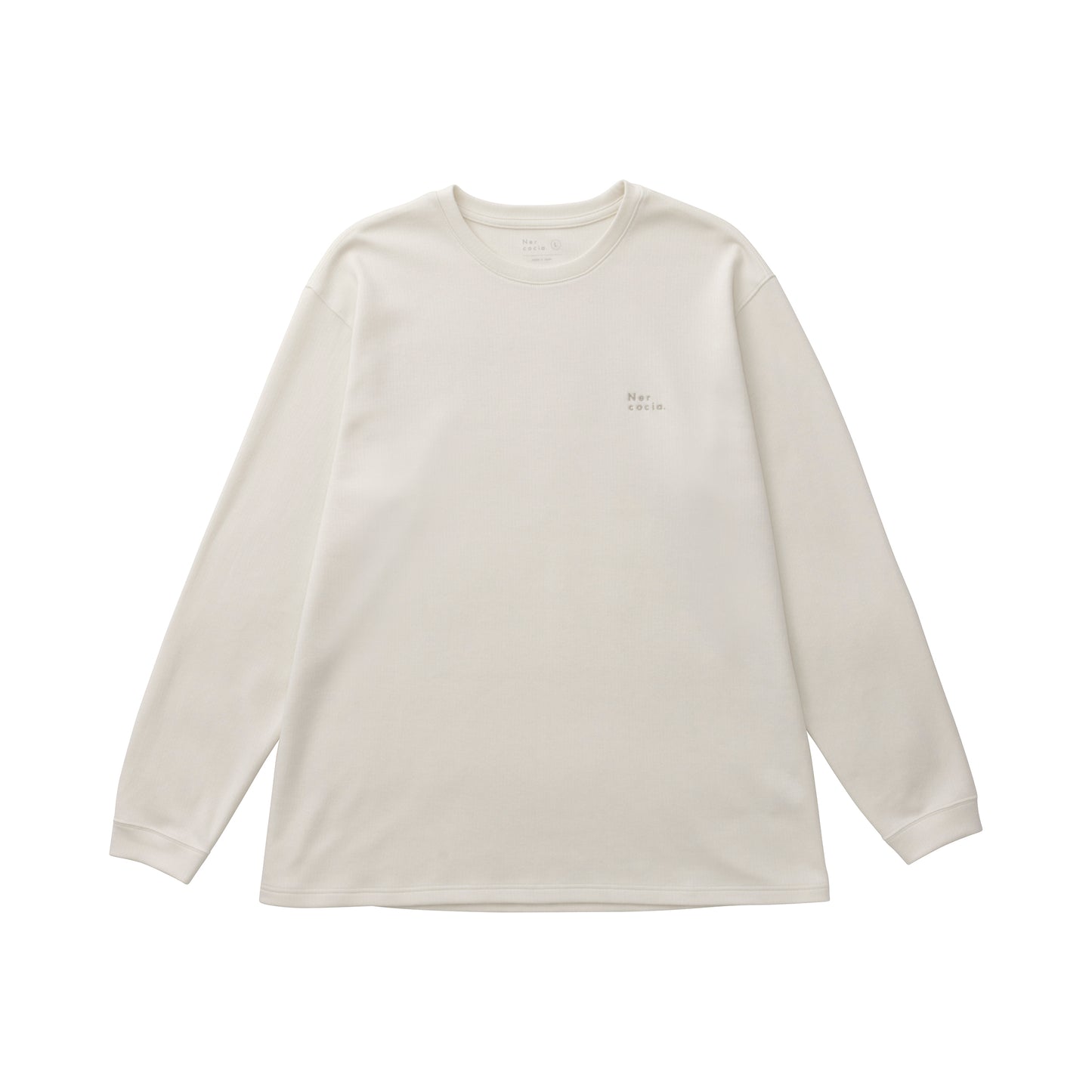 スウェットシャツ|ハトムギ|ギフト|プレゼント|和紙繊維|速乾性|ネルコッチャ|Nercocia.|通気性|ハトムギヌカ繊維|