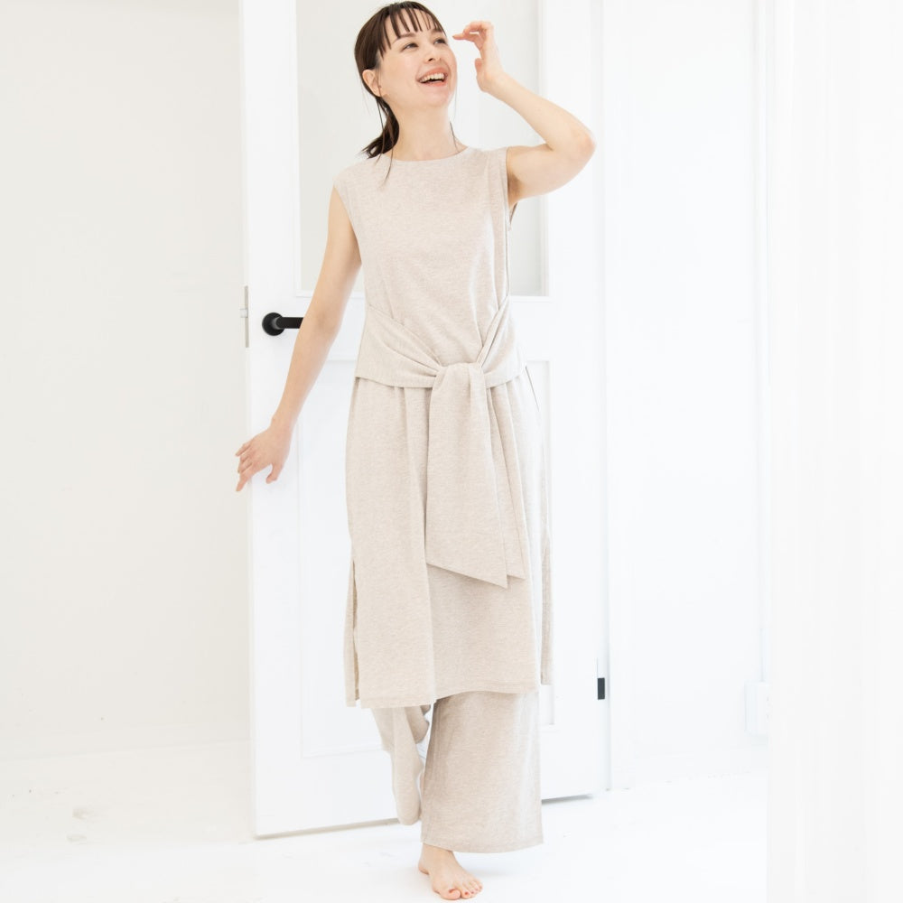 【OUTLET】リカバーノットリボンワンピース