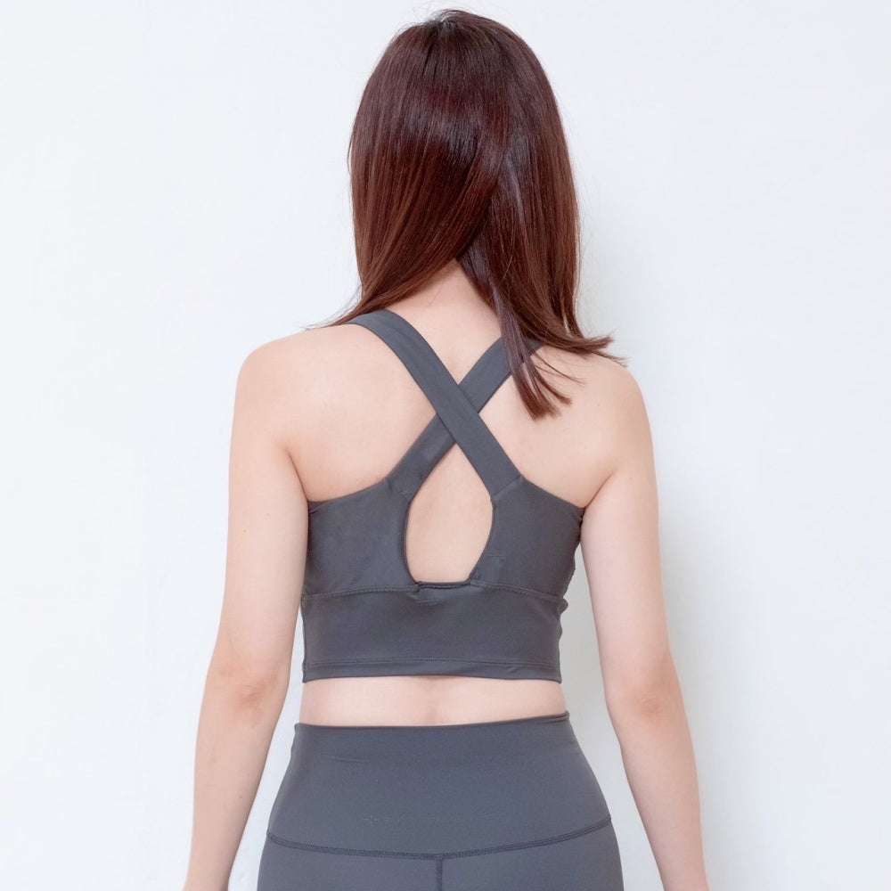 カルビコストレッチバッククロスブラトップ / ピンク / サイズ M