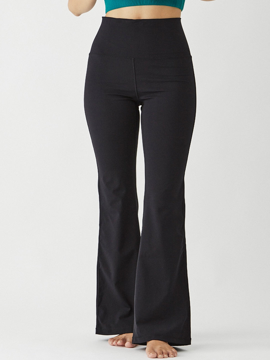 AddElm(add03)Solid Light Flare Leggings