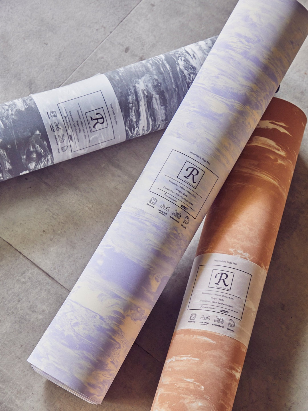 リカバリーヨガマット4mm