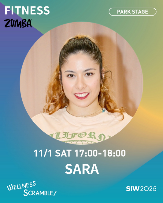 11/1(土)【PARK STAGE】ZUMBA® 【70名クラス】