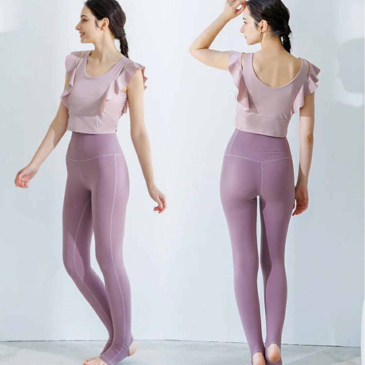 カップ付きトップスleeche032|ブラトップ|ピンク|トップス|ヨガ|フィットネス|おしゃれ|かわいい|Lee.che (リーチェ) |LIFE TUNING DAYS(ライフチューニングデイズ)|