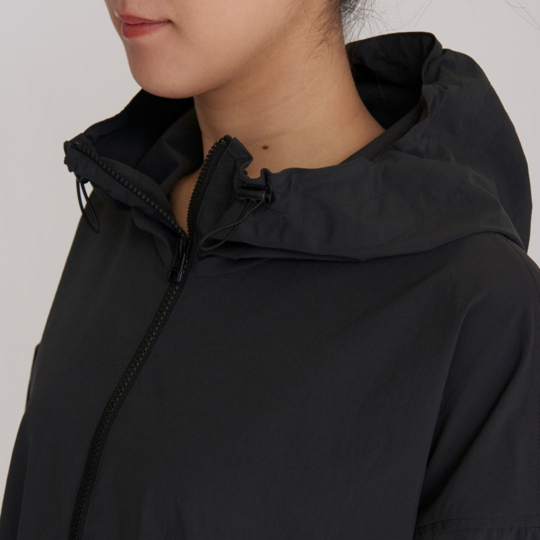 【OUTLET】タイプライターストレッチブルゾン