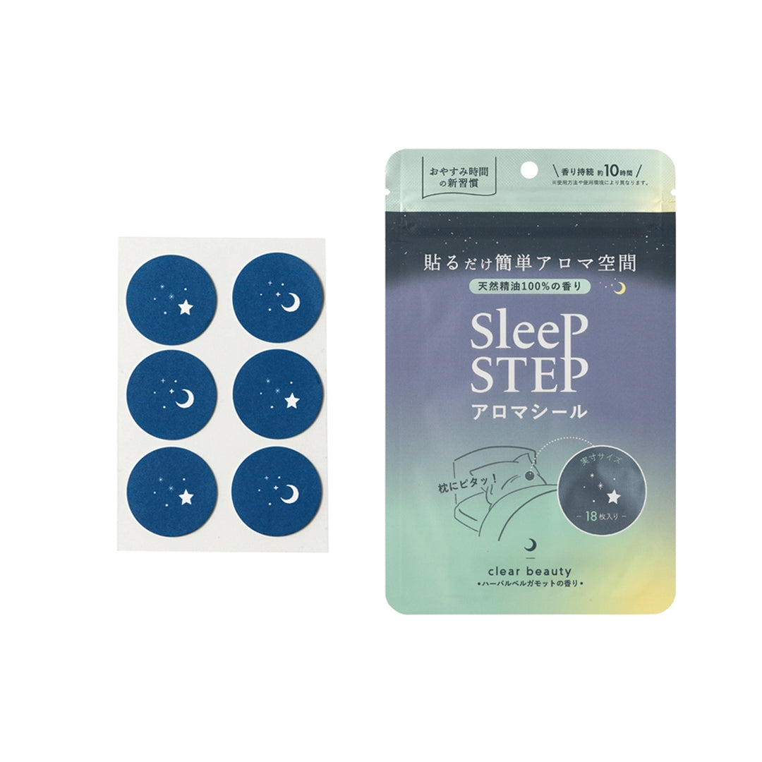 アロマティックシール | クリアビューティ | ベルガモット | 夜 | 就寝用 | アロマ | リラックス | Sleep STEP|LIFE TUNING DAYS(ライフチューニングデイズ)|
