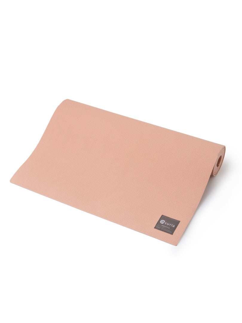 HDエコマットプラス4mm|ヨガ|マット|ヨガマット|ピラティス|シンプル|ディープピーチ|TPE|軽い|クッション性|suria(スリア)|LIFE TUNING DAYS(ライフチューニングデイズ)|