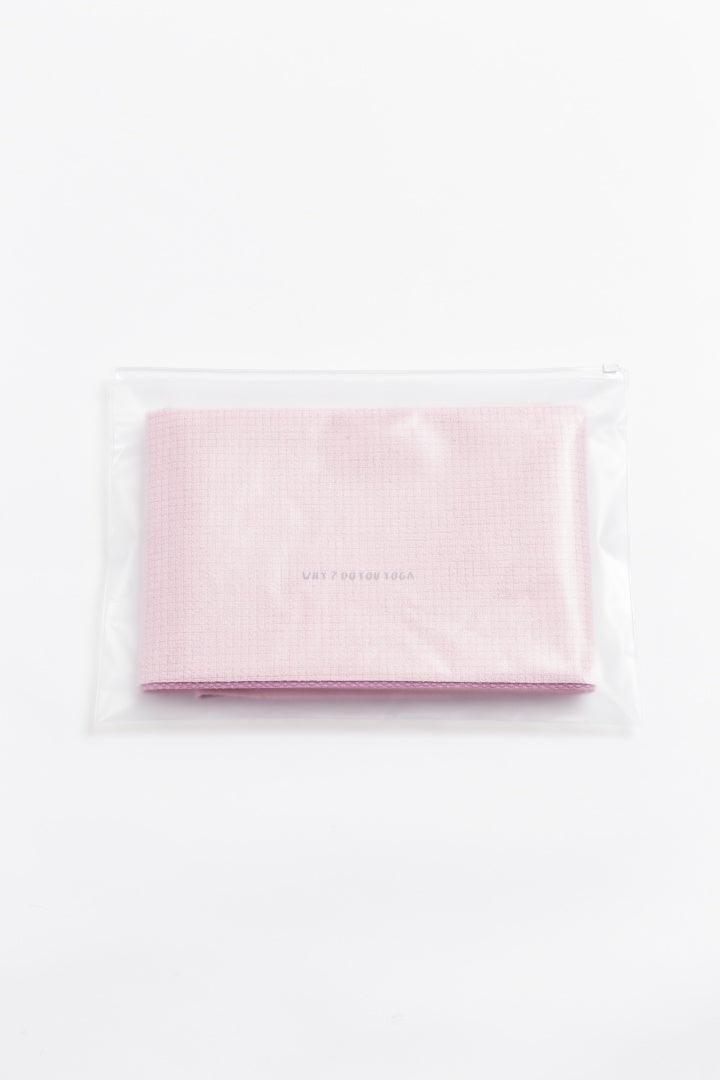 ポータブルラグマットライト|ヨガ|マットタオル|ピラティス|シンプル|洗濯|コンパクト|ライトピンク|suria(スリア)|LIFE TUNING DAYS(ライフチューニングデイズ)|