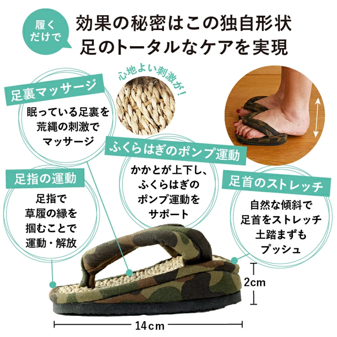 アフターヒール(室内用宅トレサンダル)|草履|むくみケア|フットケア|LYKKE(リュッケ)|LIFE TUNING DAYS(ライフチューニングデイズ)|