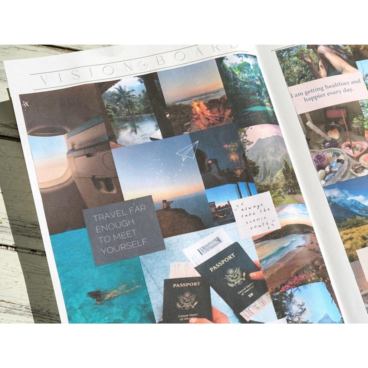 VISION NOTE|ビジョンノート|人生計画ノート|日記|日付なし|シンプル|LUCAS(ルカス) |LIFE TUNING DAYS(ライフチューニングデイズ)|