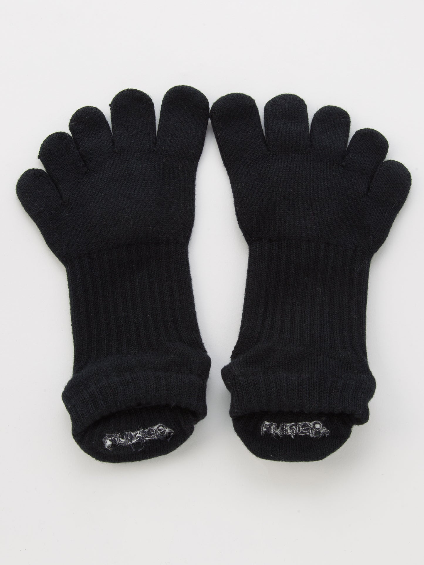 【knitido+】 110061 : Foot arch COLOR アンクル(Support Type) 5本指ソックス 23-25cm