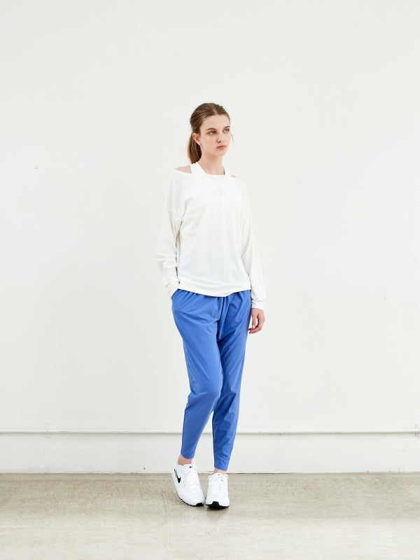 ボートネックラッシュシャツ