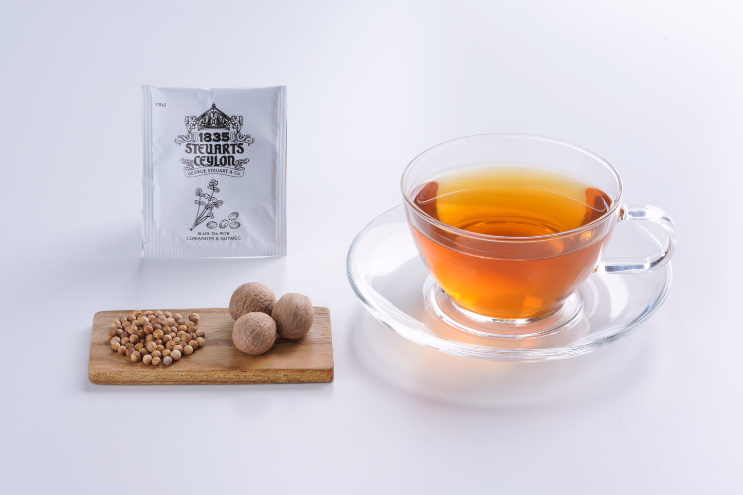 封筒型5種チャイ・George Steuart Tea (ジョージスチュアートティ)・赤タイプ