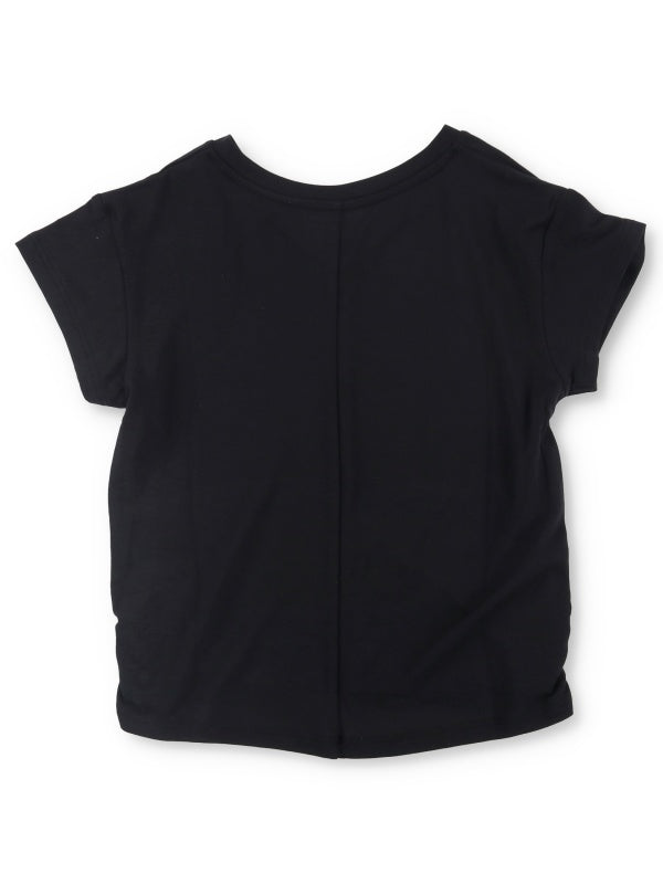 【YOGA/ヨガ】脇ギャザー半袖Tシャツ
