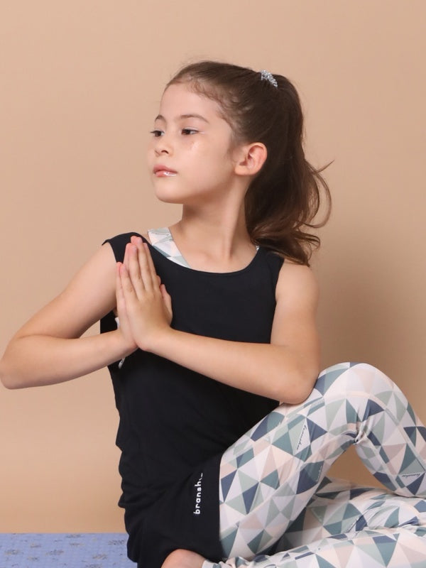 【YOGA/ヨガ】後ろギャザータンクトップ
