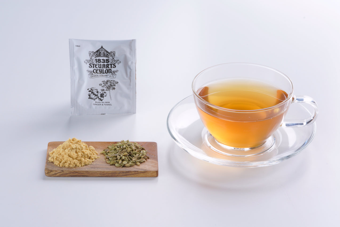 封筒型5種チャイ・George Steuart Tea (ジョージスチュアートティ)・赤タイプ
