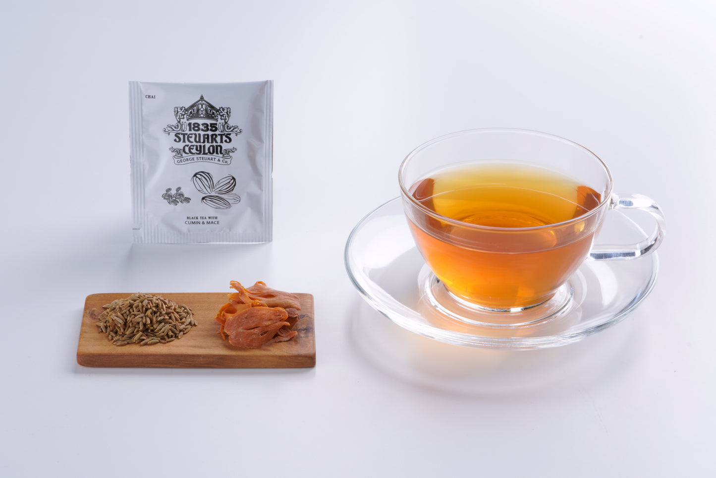 封筒型5種チャイ・George Steuart Tea (ジョージスチュアートティ)・赤タイプ