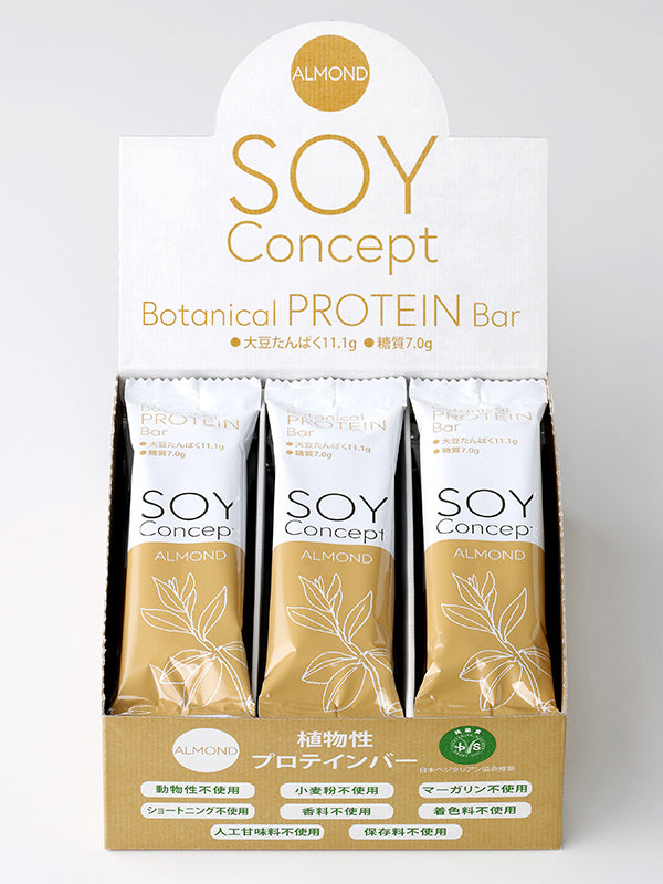 【フード】BESTIES NATURAL ボタニカルプロテインバーSOY Concept アーモンド味
