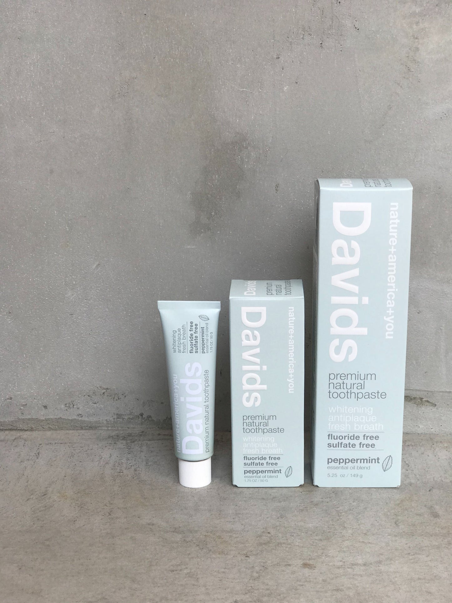 【オーラルケア】Davids ホワイトニングトゥースペースト(ペパーミント50g )