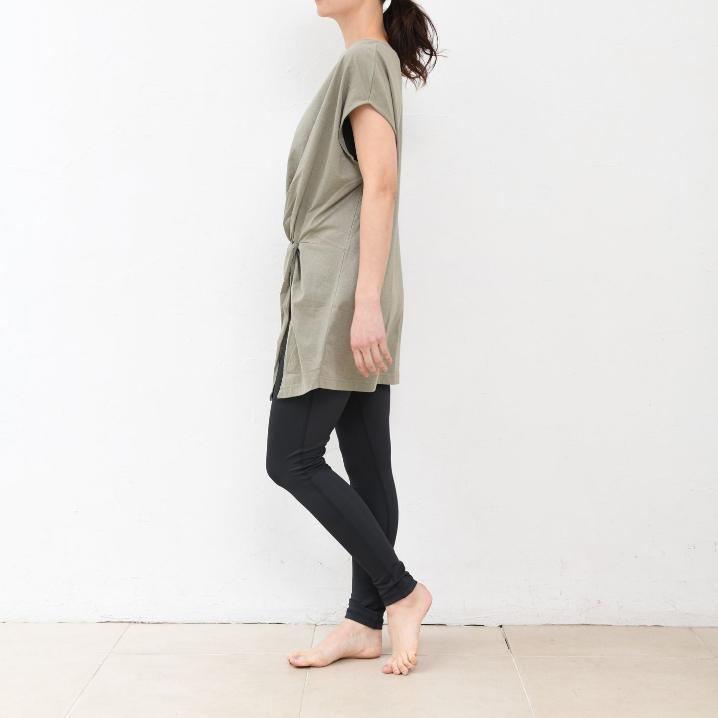 【OUTLET】リカバーねじりチュニック