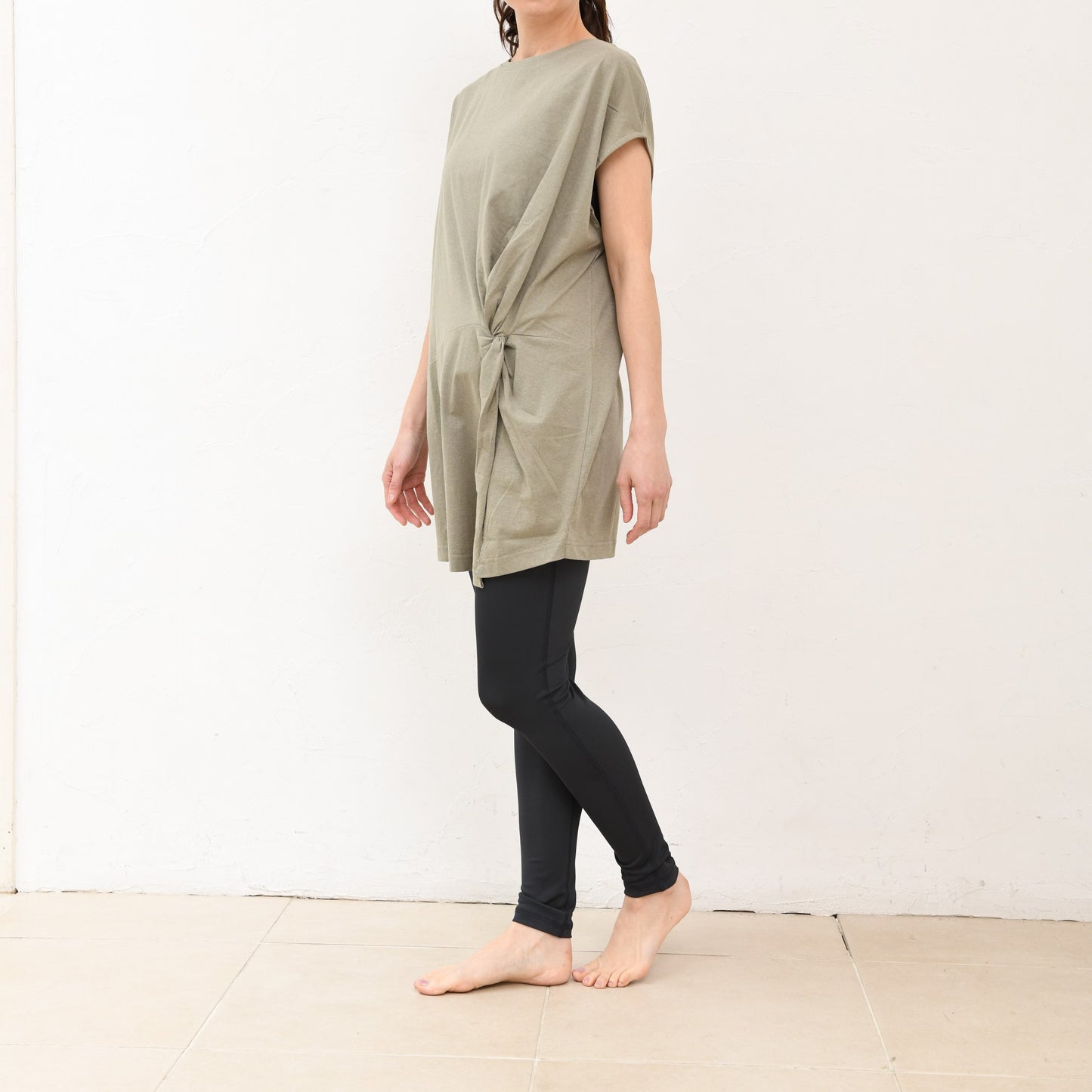 【OUTLET】リカバーねじりチュニック