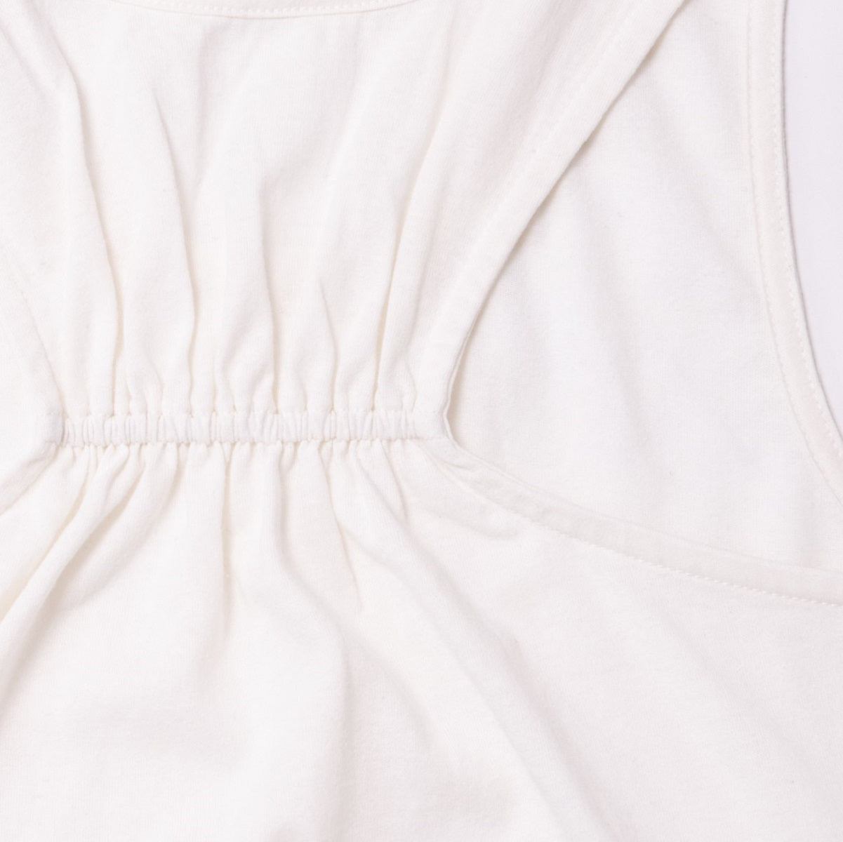 【OUTLET】後ろギャザーワンピース