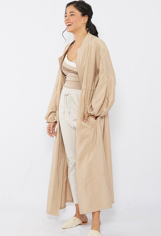 【styleboatmarket】ボリューム袖ロングブルゾン