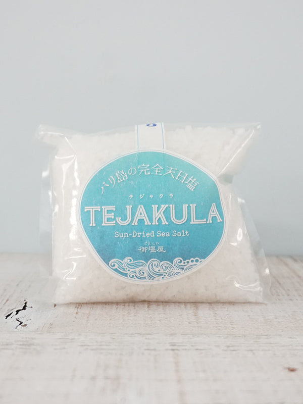 【TEJAKULA】バリ島の完全天日塩「TEJAKULA」キューブ150g袋