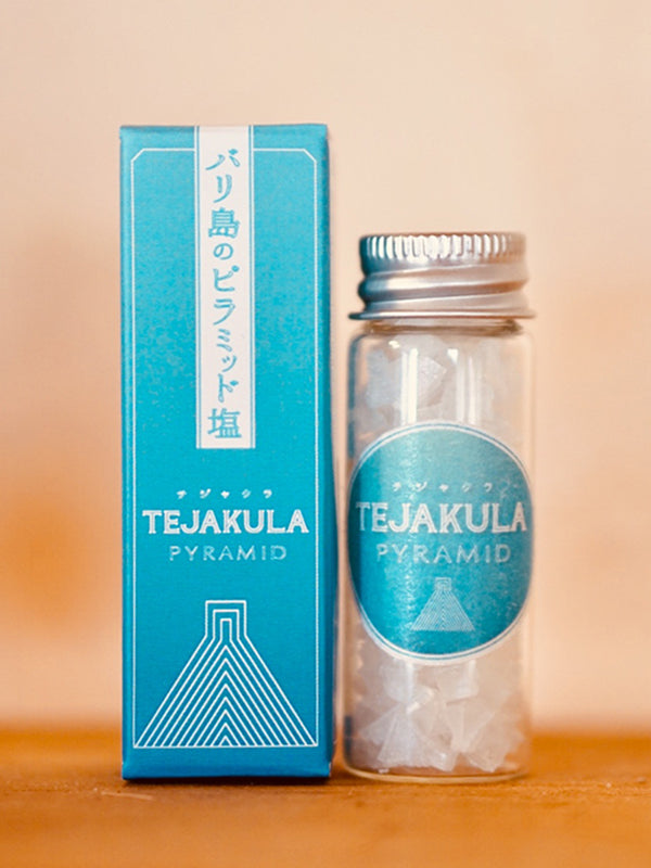 【TEJAKULA】バリ島の完全天日塩「TEJAKULA」 PYRAMID SALT7g携帯瓶