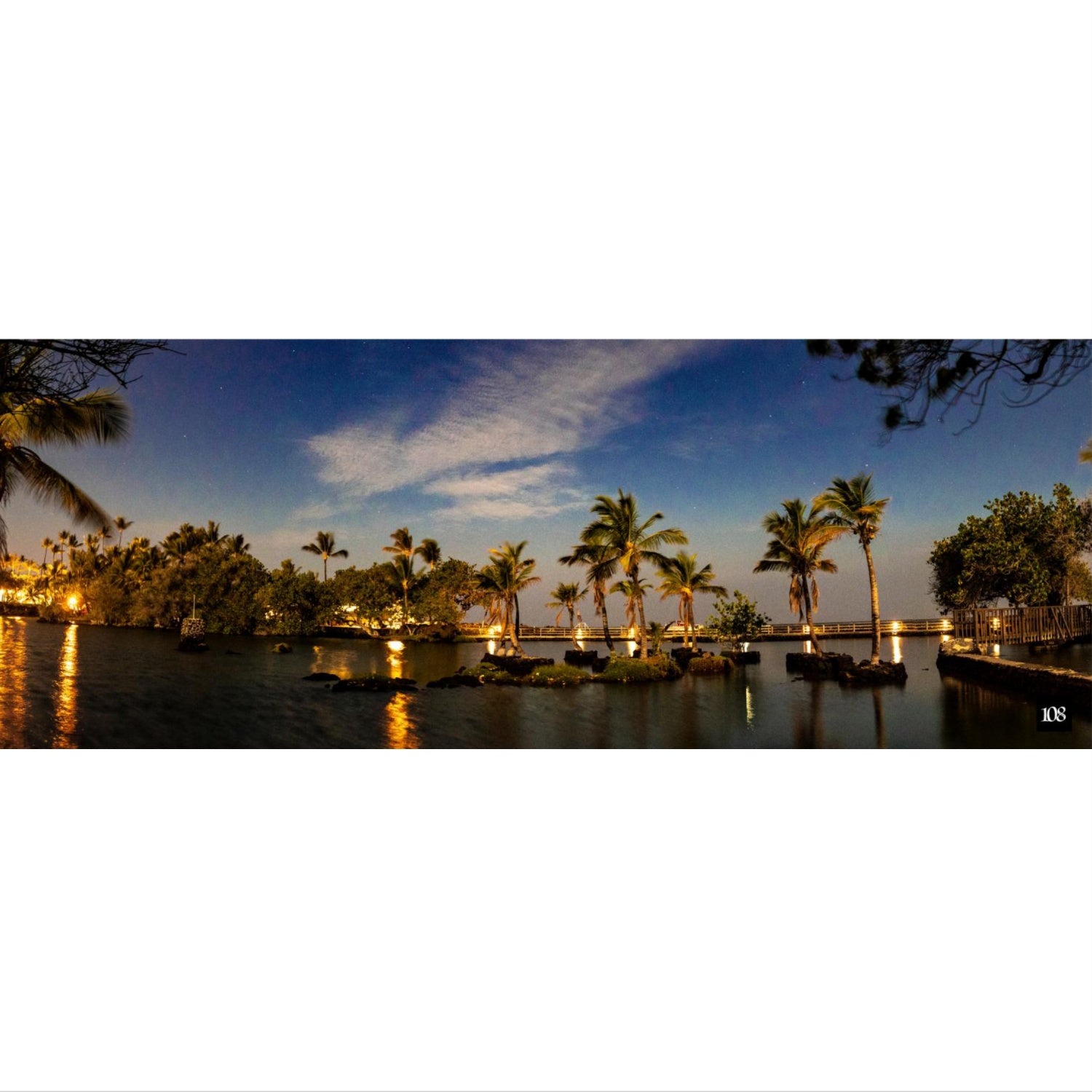 Hawaii night By DaisukeJourden｜ヨガマット｜ハワイナイト｜天然ゴム｜合成スウェード｜大きめ｜おしゃれ｜個性的｜108.tokyo（ワンオーエイト.トウキョウ ）｜LIFE TUNING DAYS（ライフチューニングデイズ）