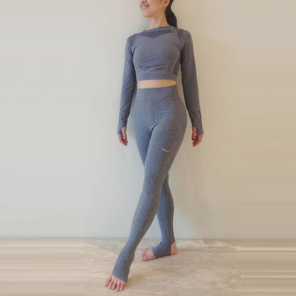 STARTER SET③ | メッシュラグラン長袖T+トレンカ