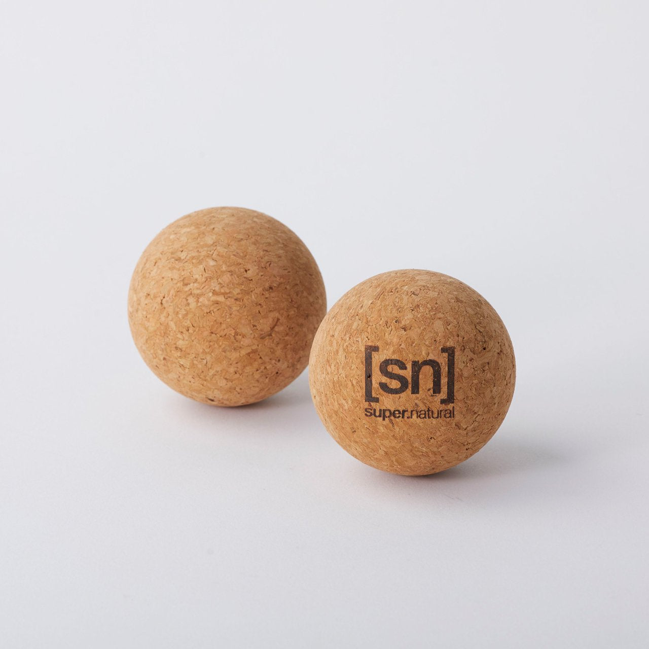 コルク素材ストレッチボール 6.5cm 2個セット | [sn]super.natural