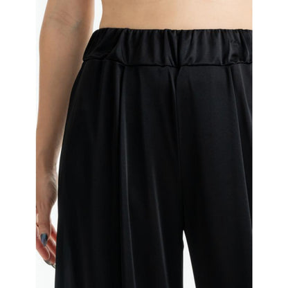 ブライトワイドパンツ｜タックパンツ｜ダンスウェア｜ヨガウェア｜ジャズダンス｜シア―パンツ｜光沢｜thea DANCE & RADIANCE（テアダンスアンドラディアンス）｜LIFE TUNING DAYS（ライフチューニングデイズ）｜